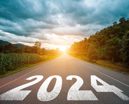 New,Year,2024,Concept.,Text,2024,Written,On,The,Road